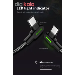 کابل تبدیل USB به USB-C مک دودو مدل CA-528 طول 1.2 متر