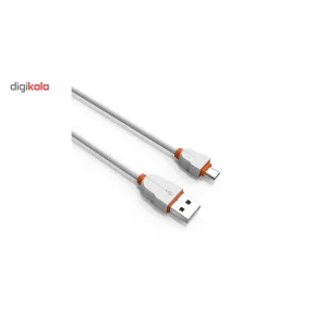 کابل تبدیل USB به microUSB الدینیو مدل LS02 طول 2 متر