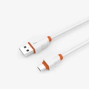 کابل تبدیل USB به microUSB الدینیو مدل LS02 طول 2 متر