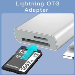 مبدل لایتنینگ به کارت حافظه یسیدو مدل GS11