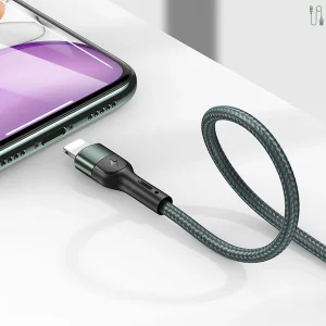 کابل تبدیل USB به لایتنینگ یوسمز مدل U55 طول 1 متر