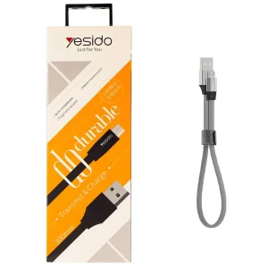 کابل تبدیل USB به microUSB یسیدو مدل CA-17 طول 0.3 متر