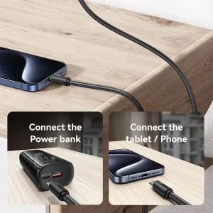 کابل USB-C یوسمز مدل SJ734 طول 1 متر