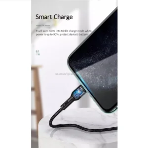کابل تبدیل USB به لایتنینگ یوسمز مدل SJ448 New  طول 1 متر