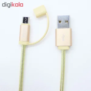 کابل تبدیل USB به microUSB یسیدو مدل CA-T1 طول 0.2 متر
