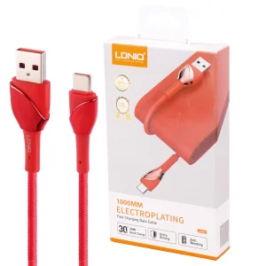 کابل تبدیل USB به USB-C الدینیو مدل  LS661 طول 1 متر