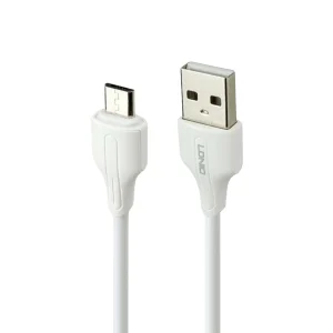 کابل تبدیل USB به microUSB الدینیو مدل LS540 طول 0.2 متر