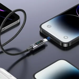 کابل تبدیل USB-C به لایتنینگ یوسمز مدل SJ672 طول 1.2 متر