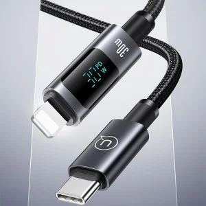 کابل تبدیل USB-C به لایتنینگ یوسمز مدل SJ672 طول 1.2 متر
