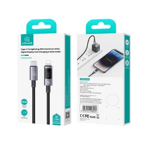 کابل تبدیل USB-C به لایتنینگ یوسمز مدل SJ672 طول 1.2 متر