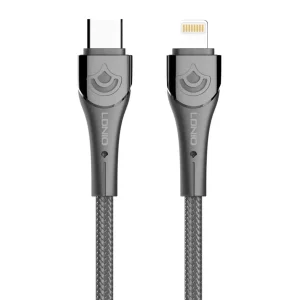 کابل تبدیل USB-C به لایتنینگ الدینیو مدل LC861i طول 1متر