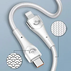 کابل تبدیل USB-C به لایتنینگ الدینیو مدل LC861i طول 1متر