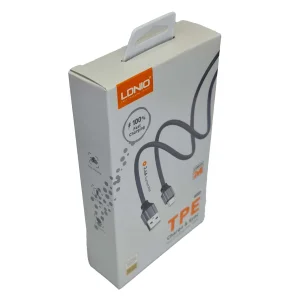 کابل تبدیل USB به لایتنینگ الدینیو مدل LS442 طول 2 متر
