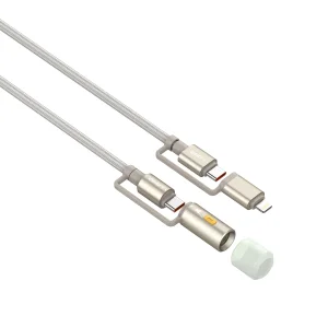 کابل تبدیل USB-C به لایتنینگ /USB-C الدینیو مدل LC19 طول 1.2 متر