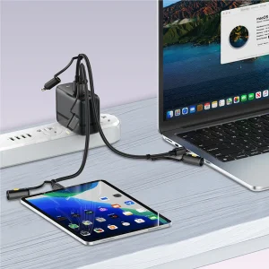 کابل تبدیل USB-C به لایتنینگ /USB-C الدینیو مدل LC19 طول 1.2 متر