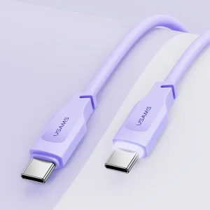 کابل تبدیل USB-C یوسمز مدل US-SJ567-100W طول 1.2 متر