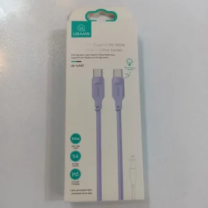 کابل تبدیل USB-C یوسمز مدل US-SJ567-100W طول 1.2 متر