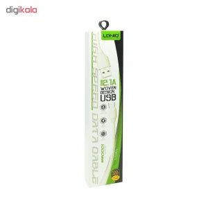 کابل تبدیل USB به USB-C الدینیو مدل LS371 طول 1 متر
