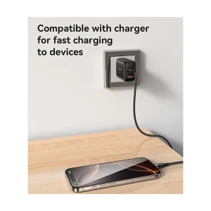 کابل USB-C یسیدو مدل DUAL TYPE-C CA192 60W طول 2 متر