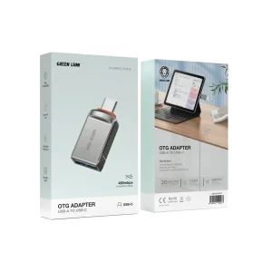 مبدل USB-A به USB-C OTG گرین‌ لاین مدل GNOTGACTAGY