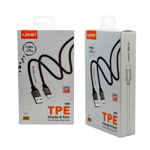 کابل تبدیل USB به لایتنینگ الدینیو مدل LS442 طول 2متر