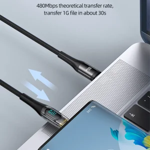 کابل تبدیل USB به USB-C یوسمز مدل sj592 طول 1.2 متر