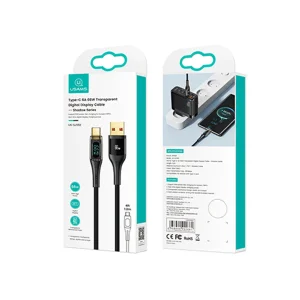 کابل تبدیل USB به USB-C یوسمز مدل sj592 طول 1.2 متر