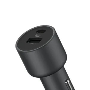 شارژر فندکی 67 وات دو پورت شیائومی مدل CC07ZM به همراه کابل شارژ USB-C به طول 1 متر