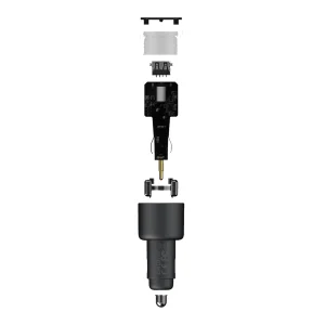 شارژر فندکی 67 وات دو پورت شیائومی مدل CC07ZM به همراه کابل شارژ USB-C به طول 1 متر