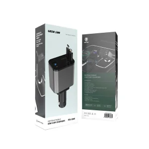 شارژر فندکی 50 وات گرین لاین مدل PD-30W