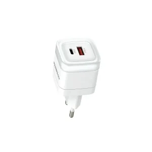 شارژر دیواری 35 وات ۲ پورت پاورولوجی مدل Lunex 35W C