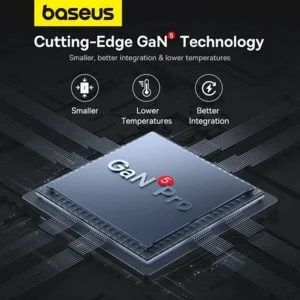 شارژر دیواری 100 وات بیسوس مدل GAN5 PRO 100W به همراه کابل USB-C