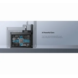 شارژر دیواری 100 وات بیسوس مدل GAN5 PRO 100W به همراه کابل USB-C