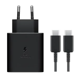 شارژر دیواری 50 وات سامسونگ مدل EP-T5020XBEGWW به همراه کابل USB-C