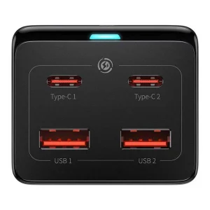 شارژر رومیزی 100 وات  بیسوس مدل CCGAN100-1ACE به همراه کابل USB-C