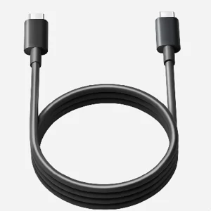 شارژر فندکی 100 وات 2 پورت شیائومی مدل MDY-16-ER به همراه کابل USB-C به طول 1 متر