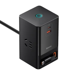 شارژر رومیزی باسئوس مدل PSLR000001 به همراه کابل USB-C