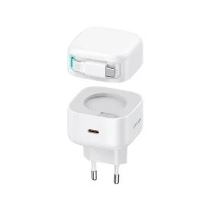 شارژر دیواری 35 وات یوسمز مدل CC202 به همراه کابل USB-C