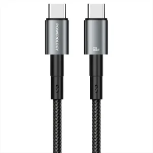 شارژر دیواری 45 وات پاورولوژی مدل Gan2 به همراه کابل USB-C