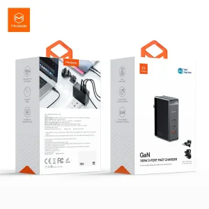 شارژر دیواری 100 وات مک دودو مدل CH-810 GaN Version 100W