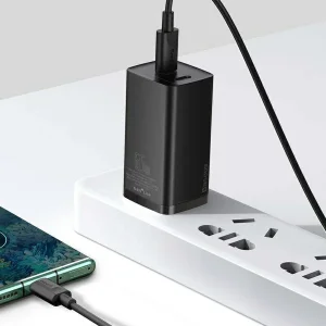 شارژر دیواری باسئوس مدل CCGAN Lite 65W