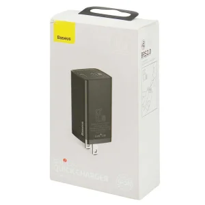 شارژر دیواری باسئوس مدل CCGAN Lite 65W