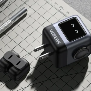 شارژر دیواری 30 وات یوگرین مدل Robot Nexode RG PD GaN Fast Charger به همراه کابل USB-C