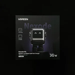 شارژر دیواری 30 وات یوگرین مدل Robot Nexode RG PD GaN Fast Charger به همراه کابل USB-C