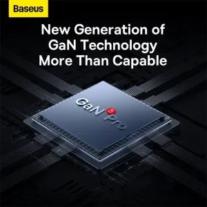 شارژر دیواری باسئوس مدل GAN5 PRO 65W به همراه کابل USB-C