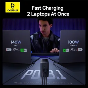 شارژر رومیزی 240 وات بیسوس مدل B-P101 240W