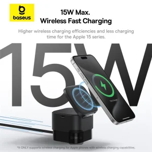 شارژر بی سیم بیسوس مدل Mag Pro BS-W531