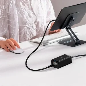 شارژر رومیزی بیسوس مدل GaN-5 Pro 67W