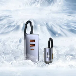 شارژر فندکی باسئوس مدل CCBT-B0G 120W