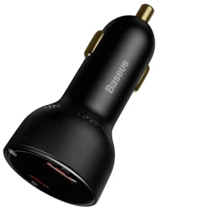 شارژر فندکی 100 وات بیسوس مدل Dual Quick 100W
